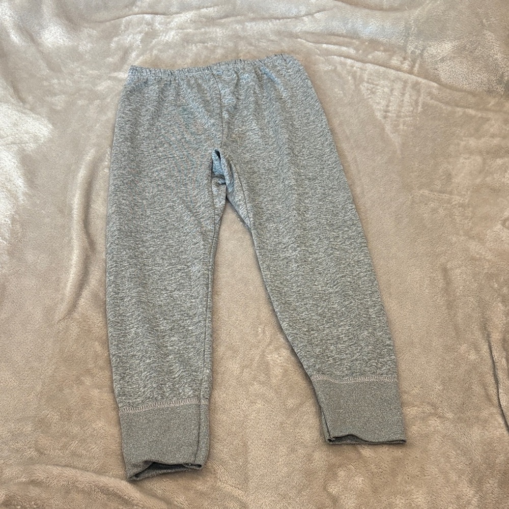 Fruit of the Loom Gray Kids Leggings